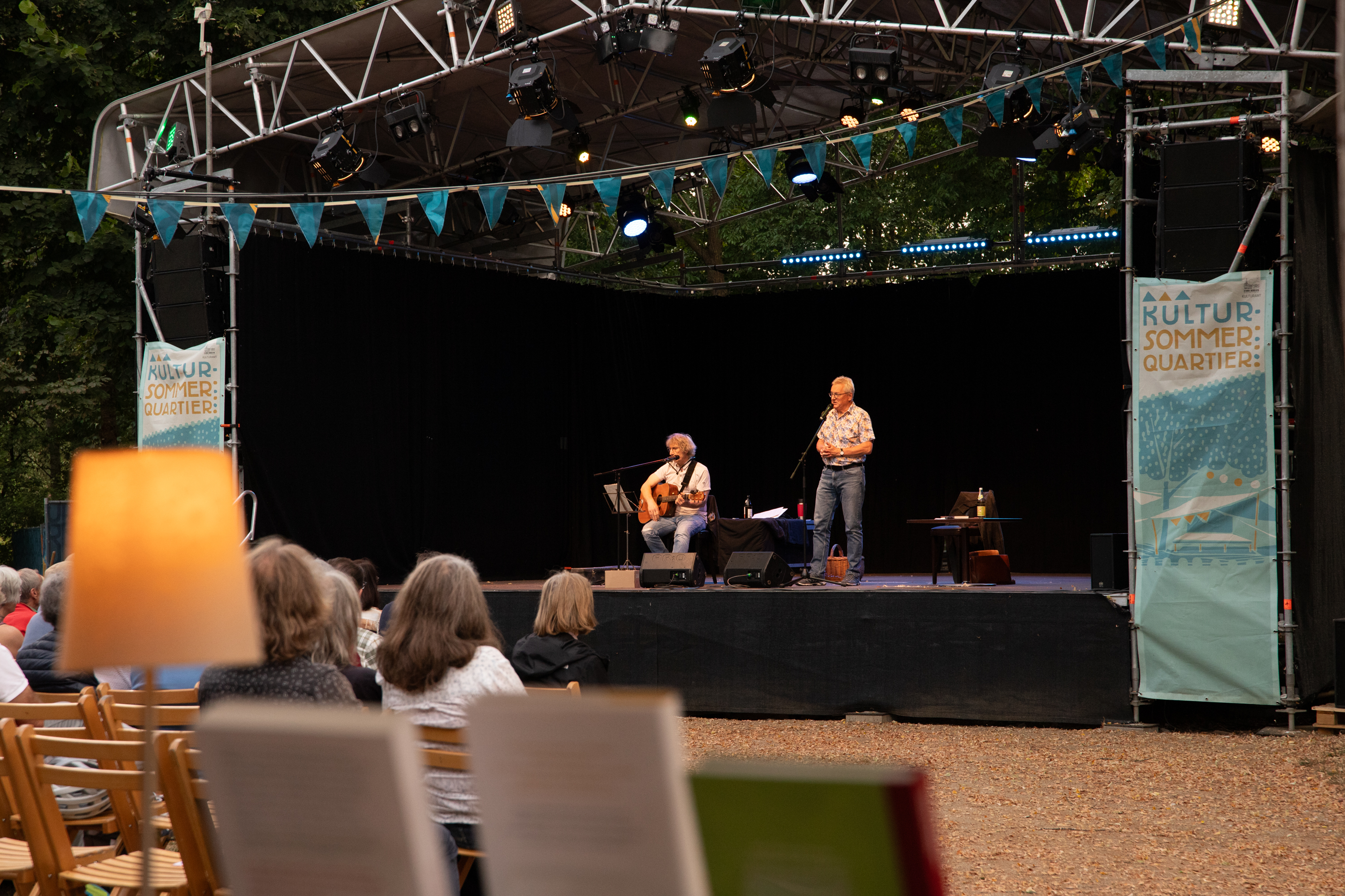 Helmut Haberkamm & Johann Müller Haberkamm & Müller im KulturSommerQuartier