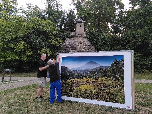 Fotopark Forchheim, Aufbau