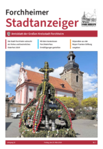 Amtsblatt Forchheimer Stadtanzeiger Ausgabe Nr. 7/2024