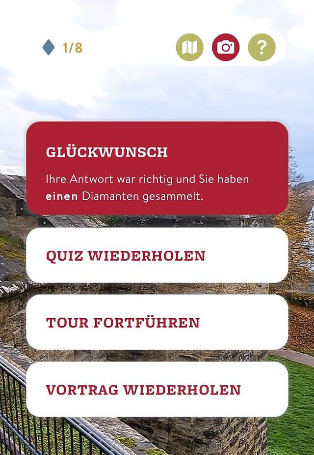 Festungsanlagen-App "Via Forte - Virtuelle Zeitreise"