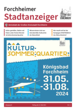 Amtsblatt Forchheimer Stadtanzeiger Ausgabe Nr. 11/2024