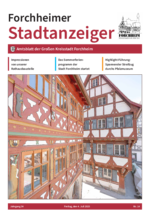 Amtsblatt Forchheimer Stadtanzeiger Ausgabe Nr. 14 2025