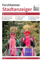 Amtsblatt Forchheimer Stadtanzeiger Ausgabe Nr. 4 2025