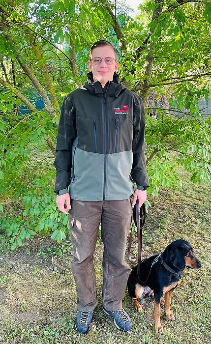 Stadtförster Maximilian Schneider