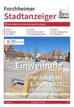 Amtsblatt Forchheimer Stadtanzeiger Ausgabe Nr. 7 2025