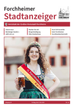 Amtsblatt Forchheimer Stadtanzeiger Ausgabe Nr. 10 2025