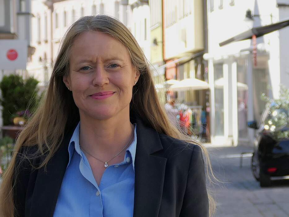 Citymanagerin Susanne Winter