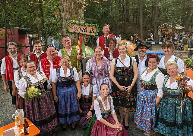 Trachtengruppe vom Arbeitskreis "Tracht"