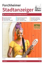 Amtsblatt Forchheimer Stadtanzeiger Ausgabe Nr. 14/2024
