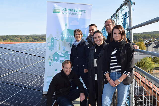 Die PV-Anlage auf der Adalbert-Stifter-Schule