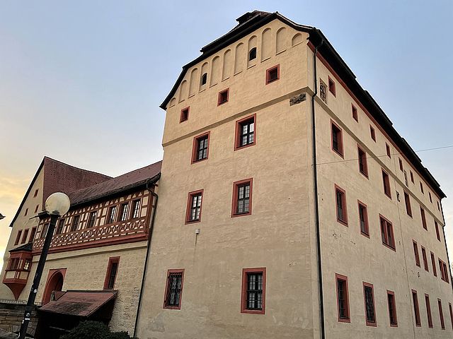 Kaiserpfalz Gebäude von außen 