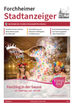 Amtsblatt Forchheimer Stadtanzeiger Ausgabe Nr. 2 2026