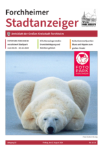 Amtsblatt Forchheimer Stadtanzeiger Ausgabe Nr. 16-18/2024