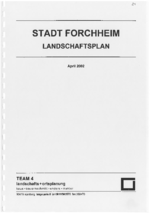 Erläuterungsbericht zum Flächennutzungsplan und Landschaftsplan - Stadt Forchheim
