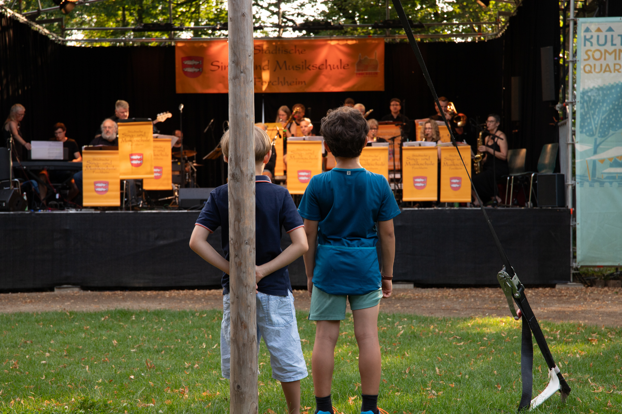 10 Jahre BigBand der Musikschule Forchheim im KulturSommerQuartier